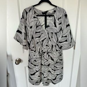 LOFT Palm Leaf Romper